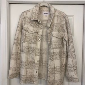 BB Dakota Knit Plaid Shacket
